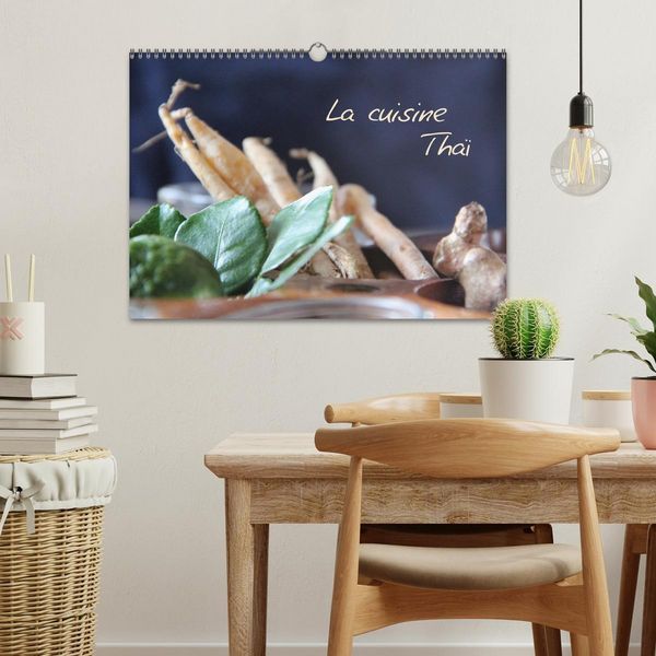 Produktbild: La cuisine Tha&iuml; (Calendrier mural 2026 DIN A3 vertical), CALVENDO calendrier mensuel