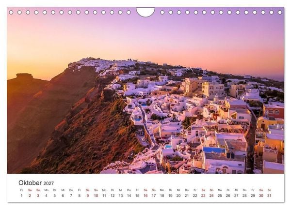 Produktbild: Griechenland - Eine Reise durch das Land der Antike. (Wandkalender 2027 DIN A4 quer), CALVENDO Monatskalender