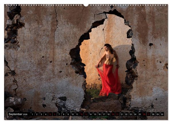 Produktbild: Lanzarote - Aktaufnahmen auf der Vulkaninsel (hochwertiger Premium Wandkalender 2026 DIN A2 quer), Kunstdruck in Hochglanz
