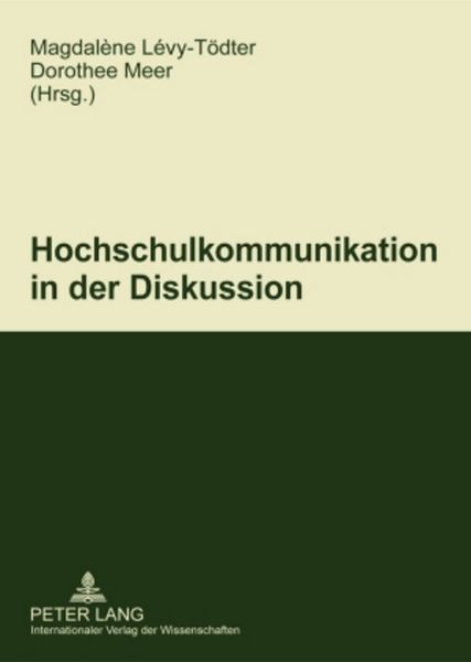 Produktbild: Hochschulkommunikation in der Diskussion