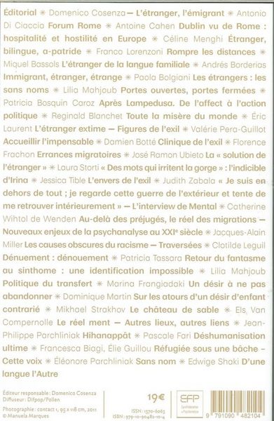 Produktbild: Revue Mental ; Etranger(s)