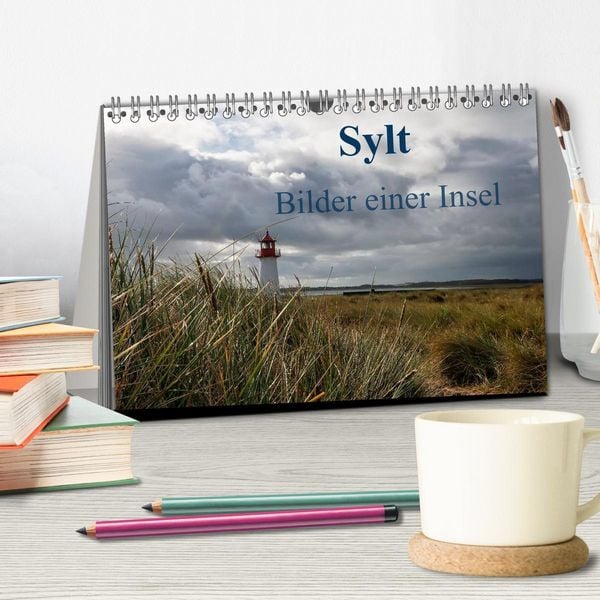 Produktbild: Sylt - Bilder einer Insel (Tischkalender 2026 DIN A5 quer), CALVENDO Monatskalender