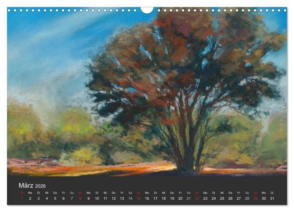 Produktbild: Landschaftspastelle (Wandkalender 2026 DIN A3 quer), CALVENDO Monatskalender