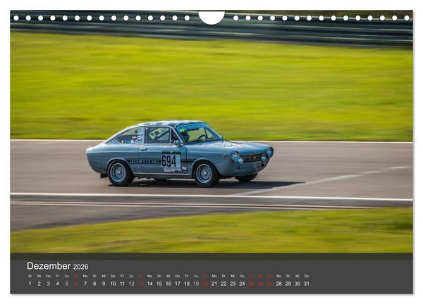 Produktbild: Youngtimer Racing Cars (Wandkalender 2026 DIN A4 quer), CALVENDO Monatskalender