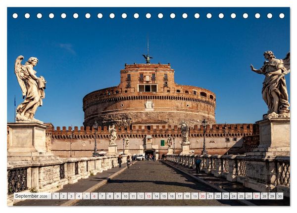 Produktbild: Italien - Rom (Tischkalender 2026 DIN A5 quer), CALVENDO Monatskalender