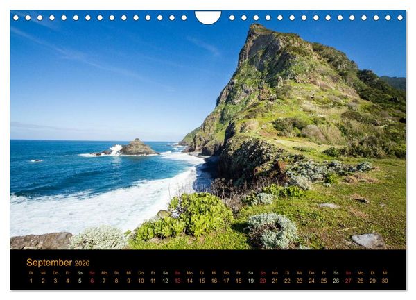 Produktbild: Madeira Impressionen (Wandkalender 2026 DIN A4 quer), CALVENDO Monatskalender