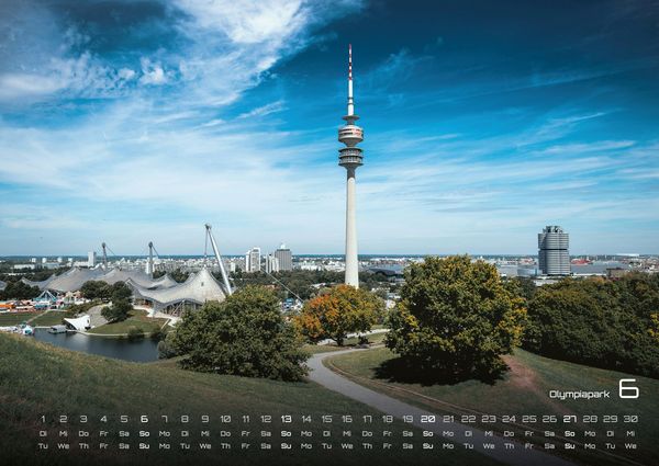 Produktbild: M&uuml;nchen - Zwischen Alpenblick und Altstadtflair - 2027 - Kalender DIN A2