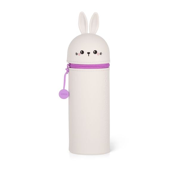 Produktbild: Legami 2-in-1 Federm&auml;ppchen aus Silikon - KAWAII - Hase