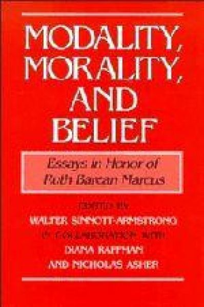 Produktbild: Modality, Morality and Belief