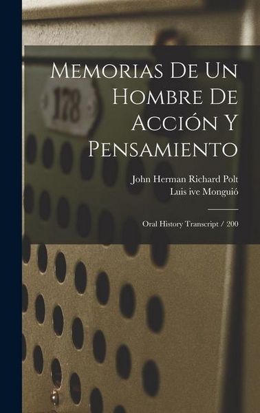 Produktbild: Memorias de un hombre de acci&oacute;n y pensamiento