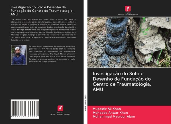 Produktbild: Investiga&ccedil;&atilde;o do Solo e Desenho da Funda&ccedil;&atilde;o do Centro de Traumatologia, AMU