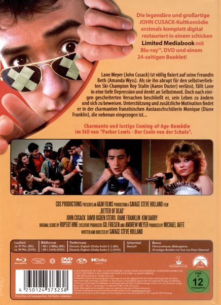 Produktbild: Better off Dead - Lanny dreht auf - Mediabook - Limited Edition (Blu-ray+DVD)