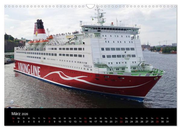 Produktbild: Ostseef&auml;hren (Wandkalender 2026 DIN A3 quer), CALVENDO Monatskalender
