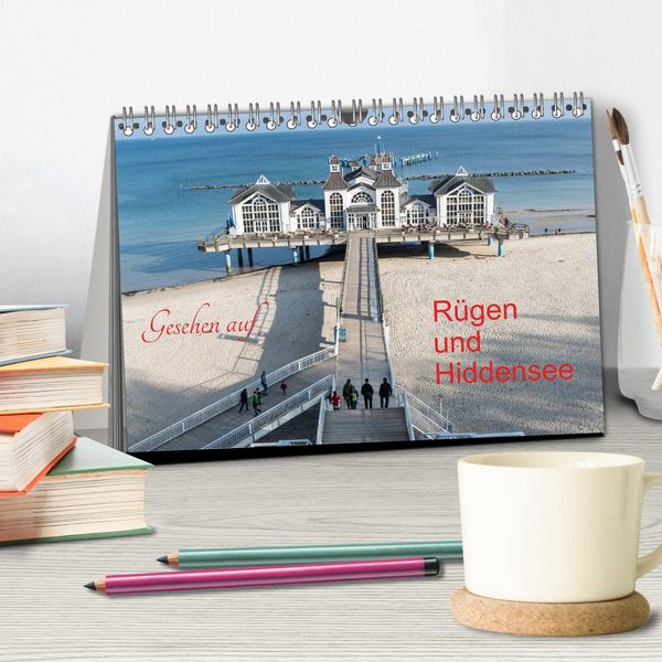 Produktbild: Gesehen auf - R&uuml;gen und Hiddensee (Tischkalender 2026 DIN A5 quer), CALVENDO Monatskalender