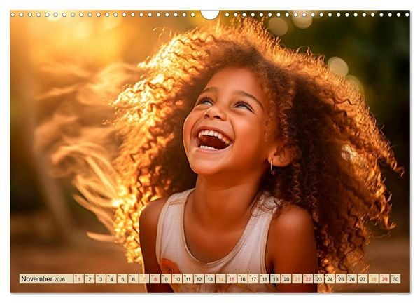 Produktbild: Kinder Lachen (Wandkalender 2026 DIN A3 quer), CALVENDO Monatskalender
