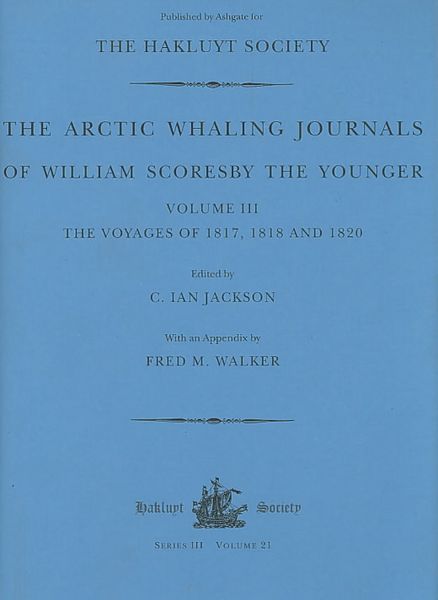 Produktbild: Scoresby, W: Arctic Whaling Journals of William Scoresby the