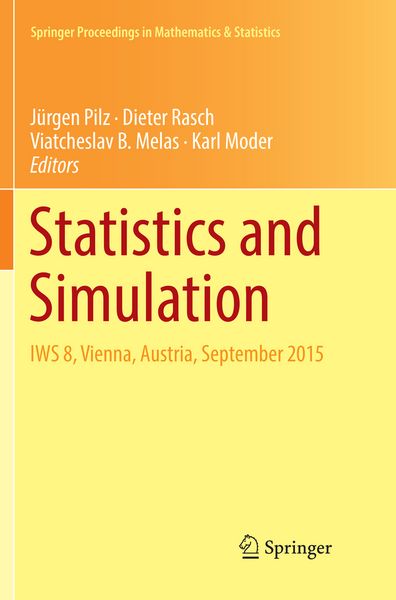 Produktbild: Statistics and Simulation
