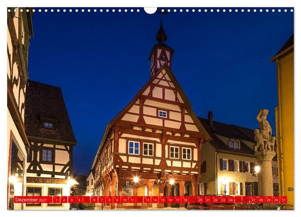 Produktbild: M&uuml;hlheim an der Donau (Wandkalender 2027 DIN A3 quer), CALVENDO Monatskalender