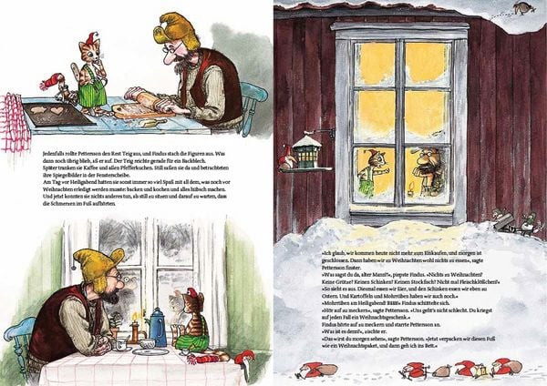 Pettersson kriegt Weihnachtsbesuch