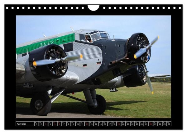 Produktbild: JU-AIR Ju-52 (Wandkalender 2026 DIN A4 quer), CALVENDO Monatskalender