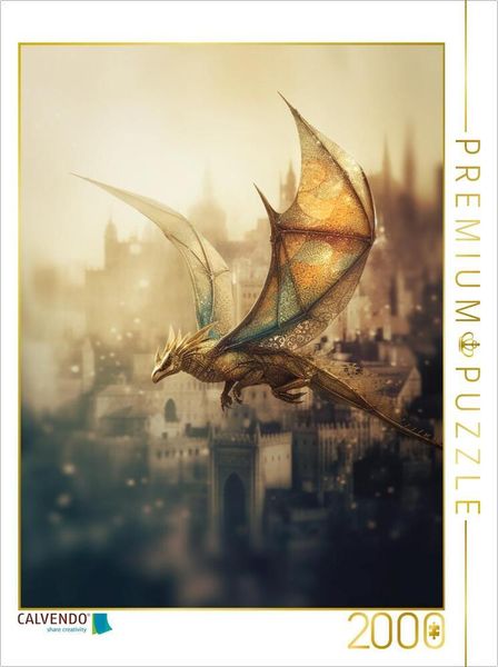 Produktbild: CALVENDO Puzzle Goldene Gefahr | 2000 Teile Lege-Gr&ouml;&szlig;e 90x67cm Foto-Puzzle f&uuml;r gl&uuml;ckliche Stunden