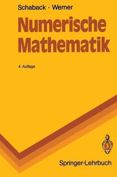 Produktbild: Numerische Mathematik