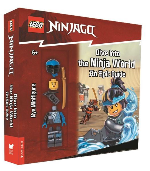 LEGO NINJAGO : Dive Into the Ninja World: An Epic Guide (with Nya minifigure), Gebundene Ausgabe von Buster Books , LEGO , Michael O'Mara Books Ltd,