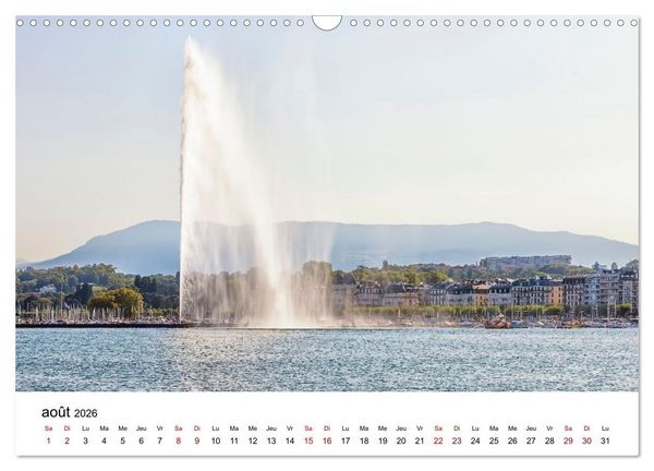Produktbild: Visite de la Suisse (Calendrier mural 2026 DIN A3 vertical), CALVENDO calendrier mensuel