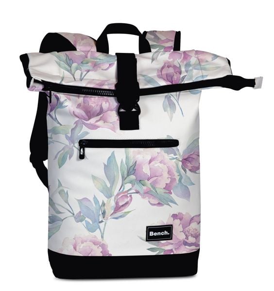 Produktbild: BENCH Rucksack hydro Rolltop, wei&szlig;/rosa, 20 Liter