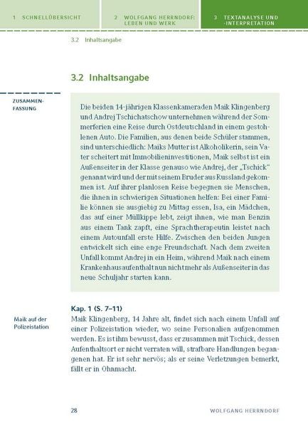 Produktbild: Tschick von Wolfgang Herrndorf