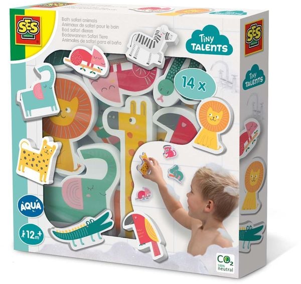 SES Creative - Tiny talents - Badewannen Safari Tiere