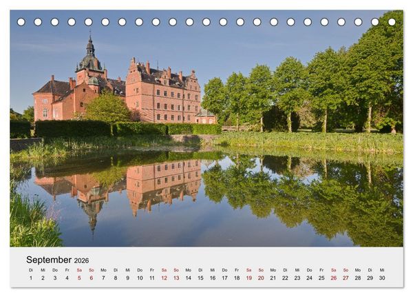 Produktbild: D&auml;nemark - Land, K&uuml;sten, St&auml;dte (Tischkalender 2026 DIN A5 quer), CALVENDO Monatskalender