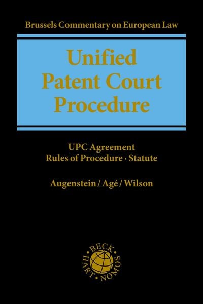 Produktbild: Unified Patent Court Procedure