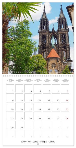 Produktbild: Saxony's rural idyll (Wall Calendar 2026 12 &times; 12 Inch) CALVENDO 12 Month Wall Calendar