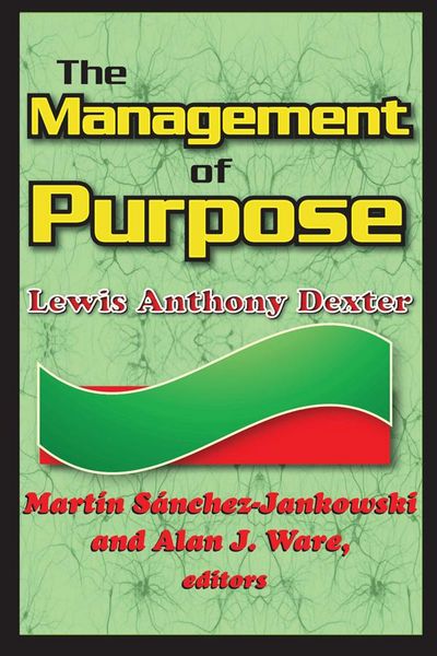 Produktbild: The Management of Purpose