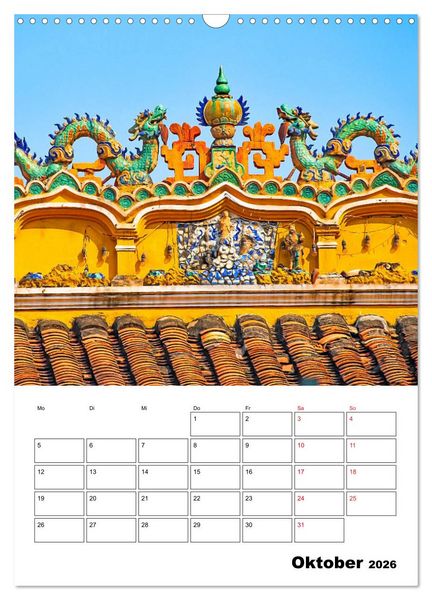 Produktbild: Ho-Chi-Minh-Stadt - die sch&ouml;nsten Sehensw&uuml;rdigkeiten (Wandkalender 2026 DIN A3 hoch), CALVENDO Monatskalender