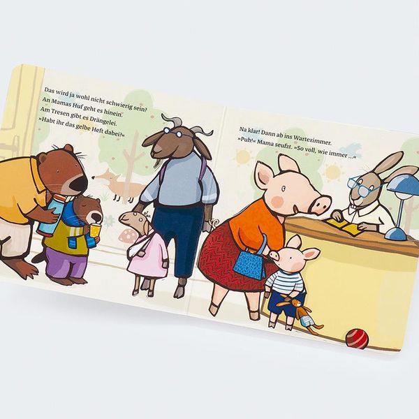 Produktbild: Komm, Ferkel, wir gehen zur Ärztin!