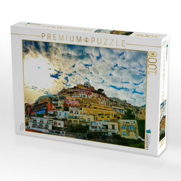 Produktbild: CALVENDO Puzzle Positano | 1000 Teile Lege-Gr&ouml;&szlig;e 64x48cm Foto-Puzzle f&uuml;r gl&uuml;ckliche Stunden