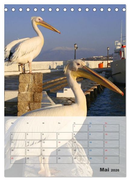 Produktbild: Griechisches Allerlei (Tischkalender 2026 DIN A5 hoch), CALVENDO Monatskalender