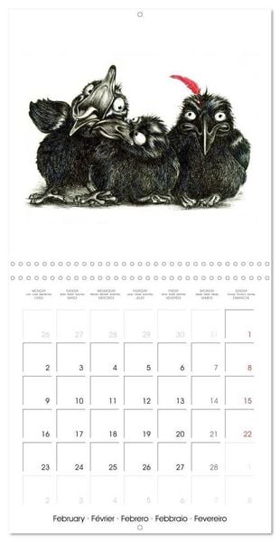 Produktbild: owls and mates 2026 (Wall Calendar 2026 12 &times; 12 Inch) CALVENDO 12 Month Wall Calendar