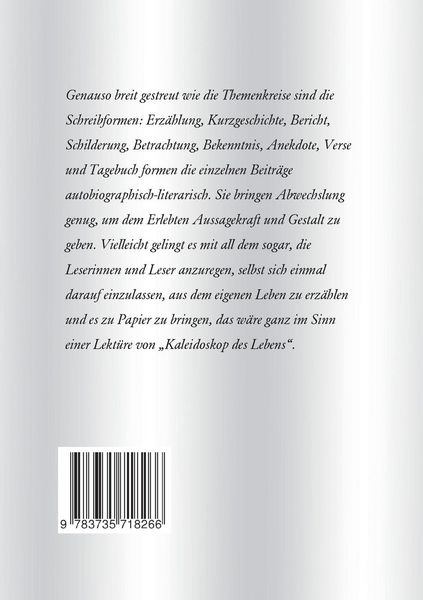 Produktbild: Kaleidoskop des Lebens