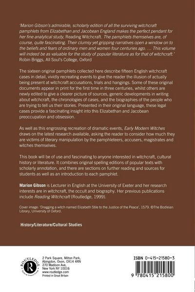 Produktbild: Early Modern Witches