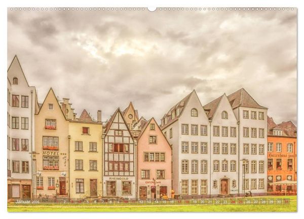Produktbild: Nordrhein-Westfalen - Ein malerischer Spaziergang (hochwertiger Premium Wandkalender 2026 DIN A2 quer), Kunstdruck in Hochglanz