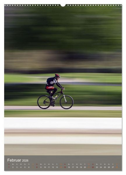 Produktbild: Fahrradfahren (hochwertiger Premium Wandkalender 2026 DIN A2 hoch), Kunstdruck in Hochglanz