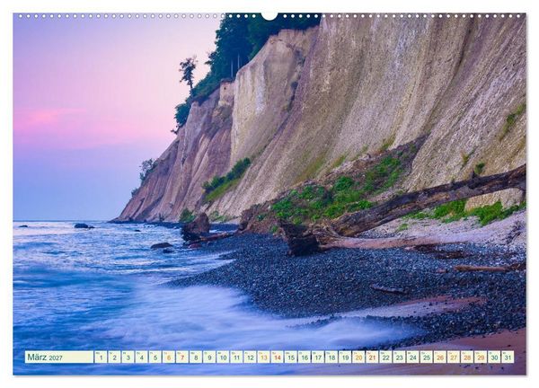 Produktbild: Insel R&uuml;gen - Malerische Kreidek&uuml;ste (hochwertiger Premium Wandkalender 2027 DIN A2 quer), Kunstdruck in Hochglanz