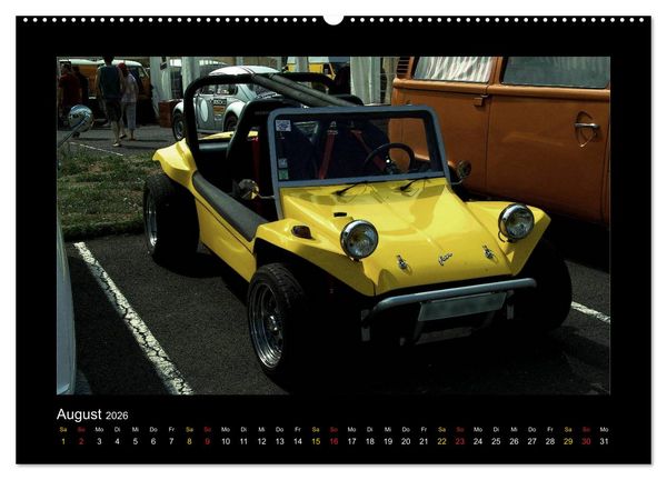 Produktbild: Buggys - die Kultautos der 80er (Wandkalender 2026 DIN A2 quer), CALVENDO Monatskalender