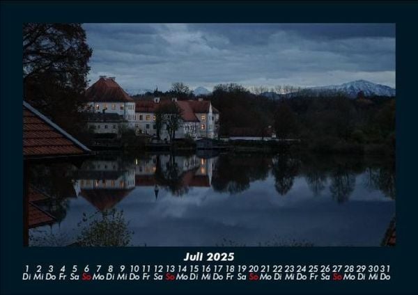 Produktbild: Tag am See 2025 Fotokalender DIN A5