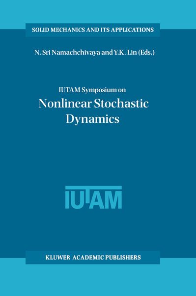 Produktbild: IUTAM Symposium on Nonlinear Stochastic Dynamics