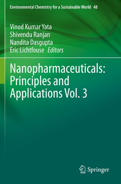 Produktbild: Nanopharmaceuticals: Principles and Applications Vol. 3