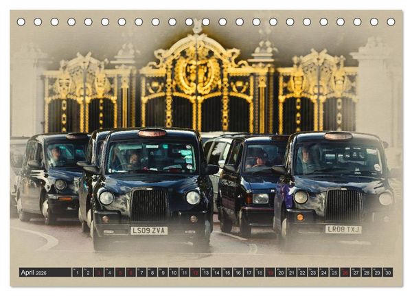 Produktbild: Traumhaftes London (Tischkalender 2026 DIN A5 quer), CALVENDO Monatskalender